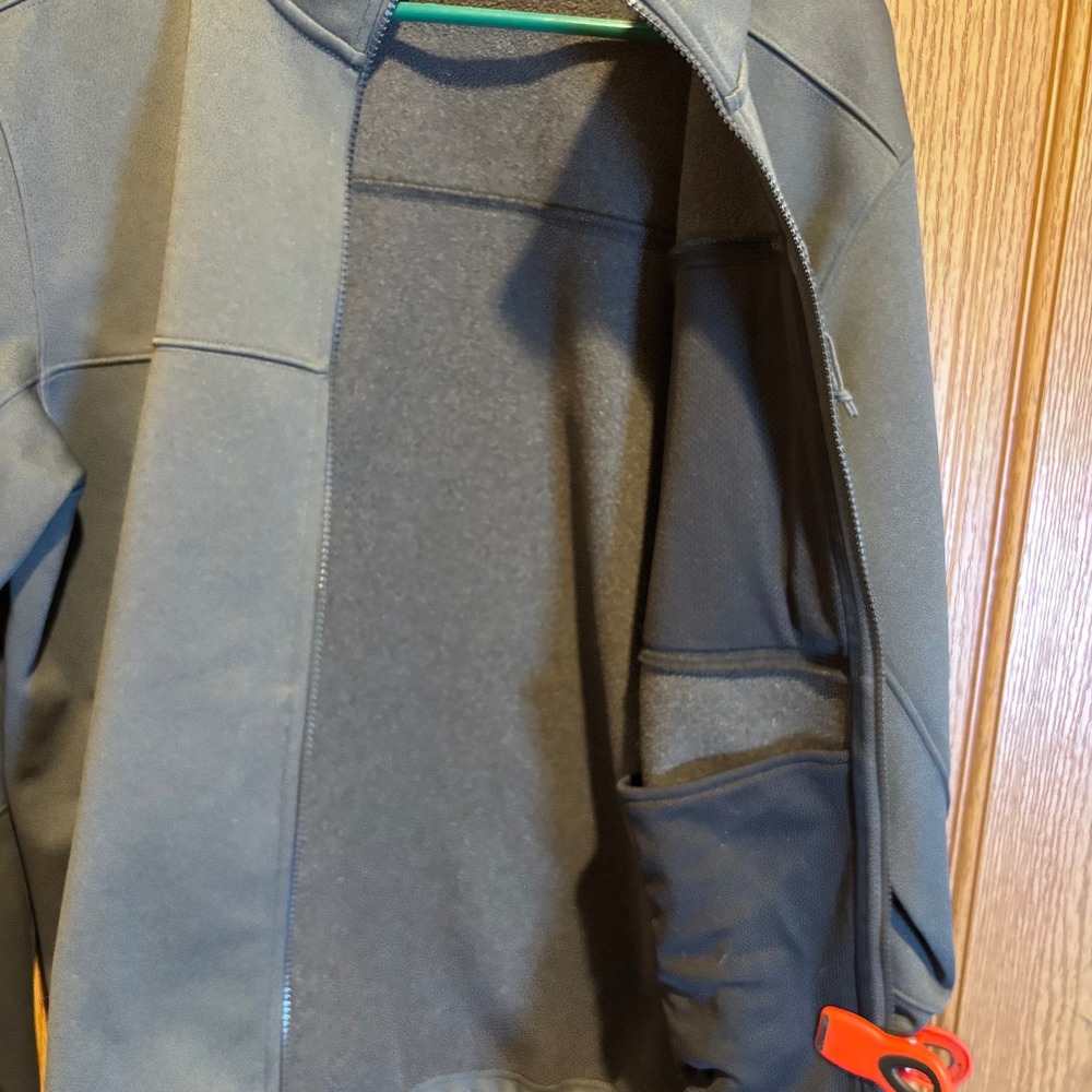 The North Face Mens Gray Full Zip Long Sleeve Jacket L Fleece Lined - Picture 7 of 13